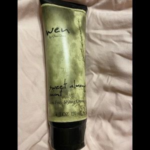 New WEN by Chaz Dean Sweet Almond Mint Anti-Frizz Styling Cream Full Size 4 oz